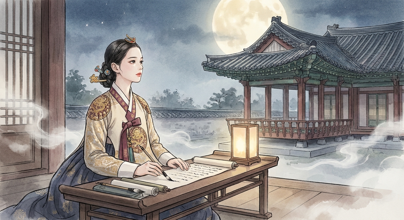 사극/동양 채색화 장면 컷 샘플 006